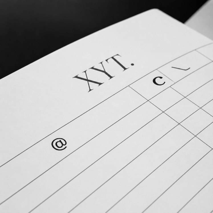 Illustration en noir et blanc d’une fiche de collecte de contacts avec champs à renseigner