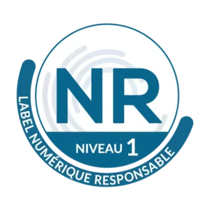 logo label numérique responsable niveau 1