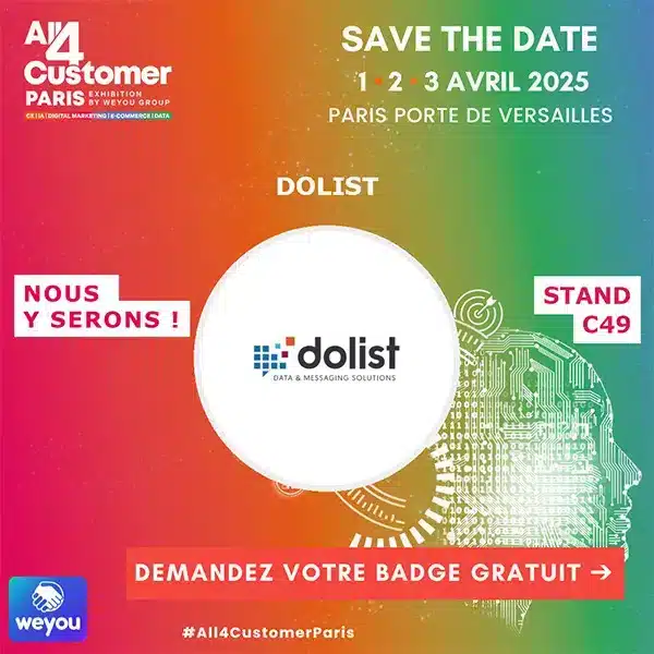 Dolist présente au salon All4Customer 2025