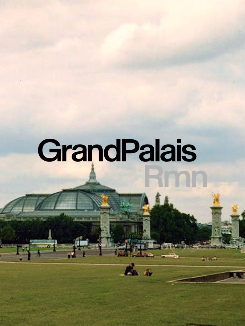 Visuel GrandPalaisRmn avec vue du Grand Palais à Paris, illustrant un cas client institutionnel et culturel.