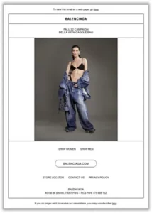 Illustration tendance email anti design