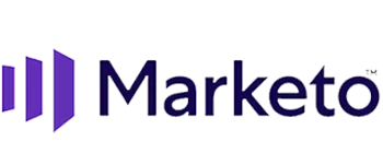 Logo Marketo, solution de marketing automation utilisée pour gérer et automatiser des campagnes marketing.