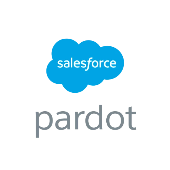 Logo Salesforce Pardot, solution de marketing automation utilisée pour gérer et automatiser des campagnes B2B.