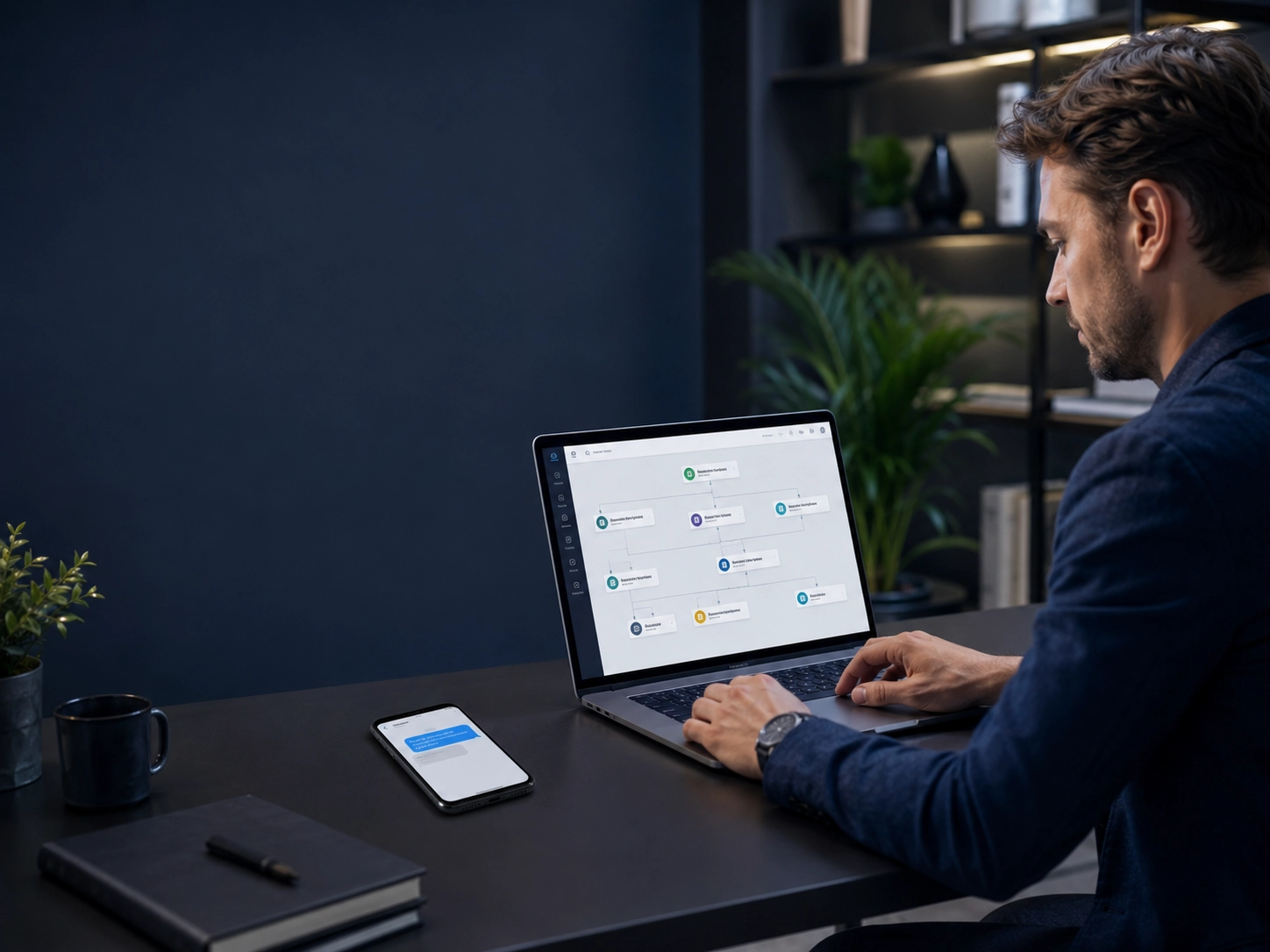 Automatisation marketing e-mail et SMS pour déclencher des messages personnalisés selon le parcours client.
